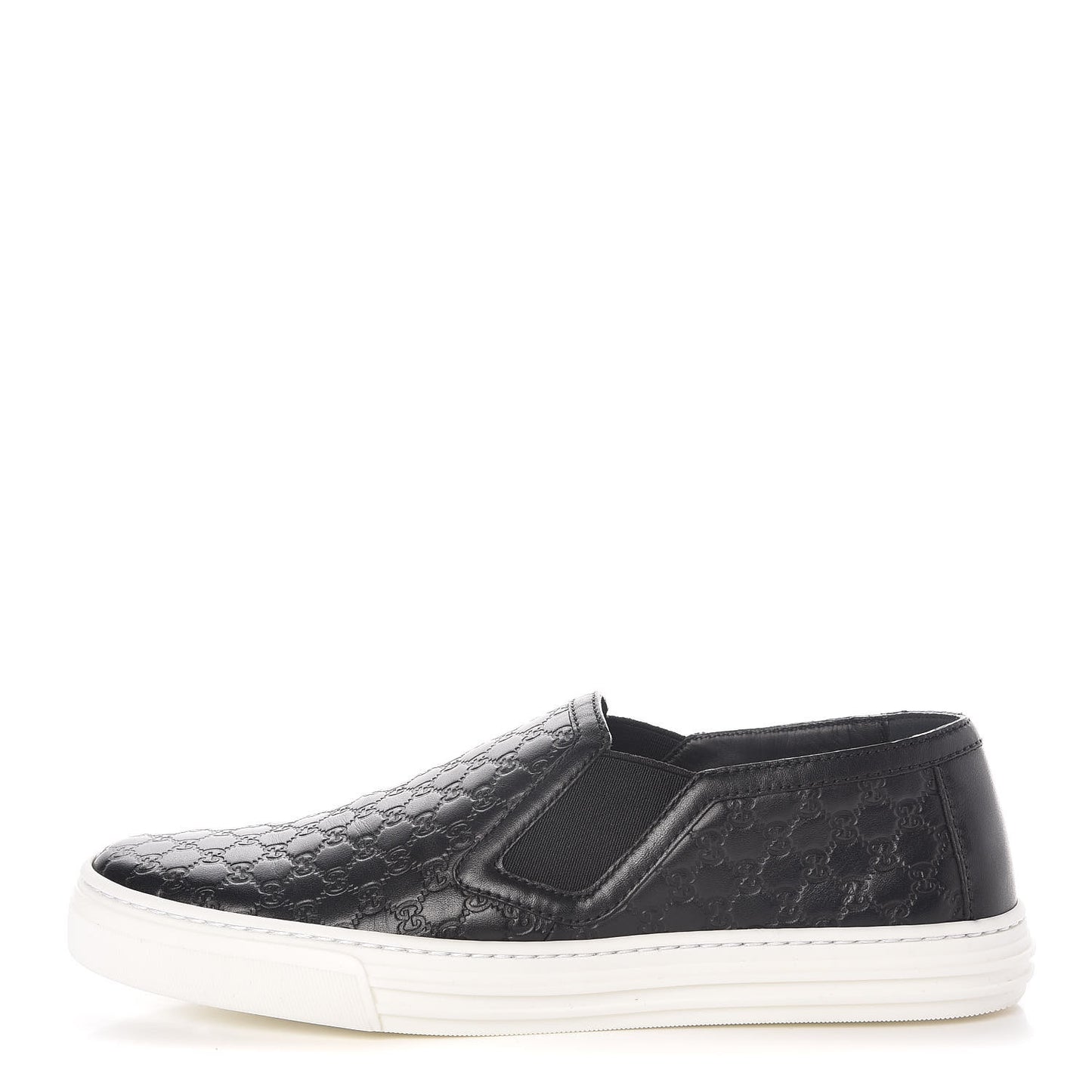 Microguccissima Womens Slip On Sneakers 35 Black