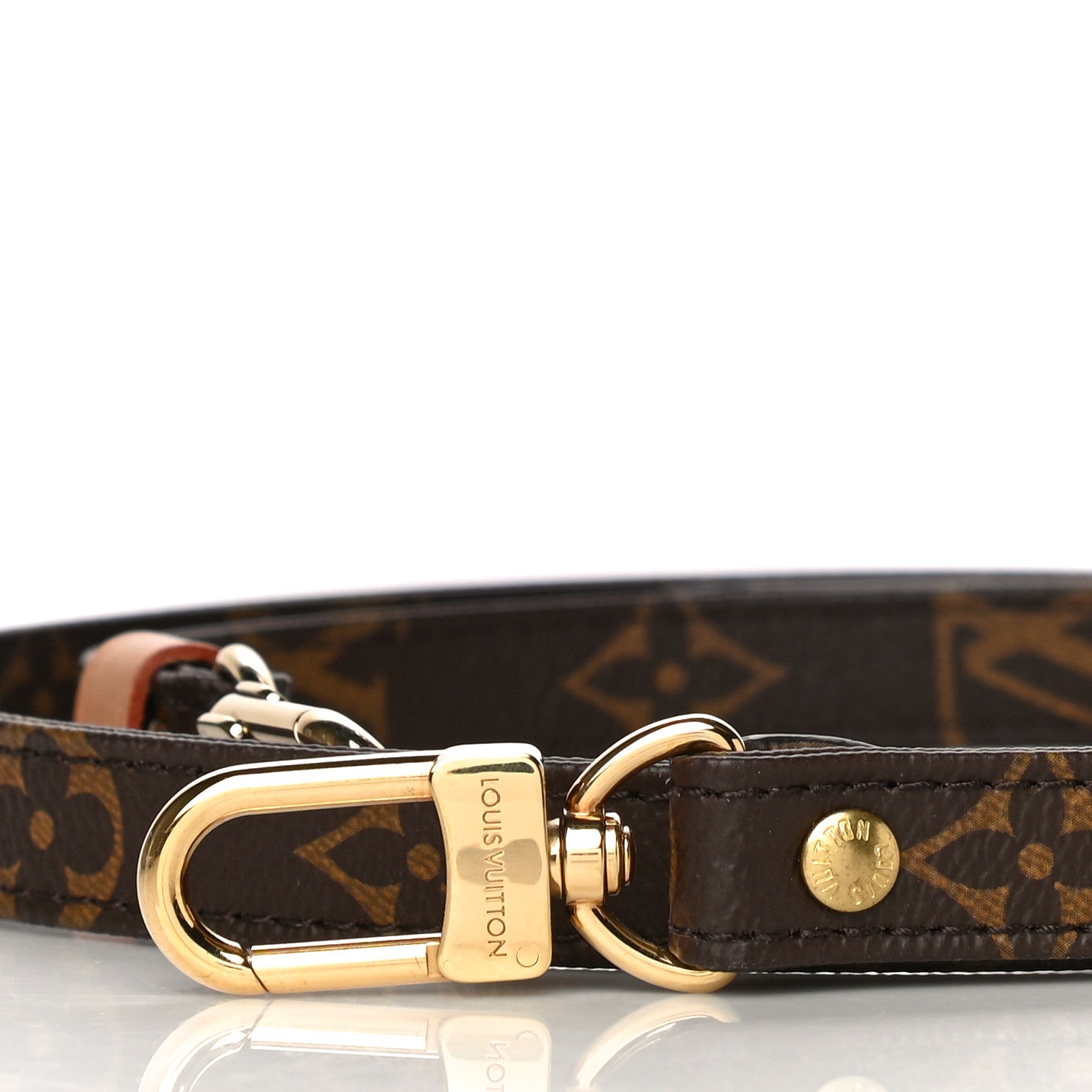 Louis Vuitton Monogram 16mm Adjustable Shoulder Strap 3 of 6
