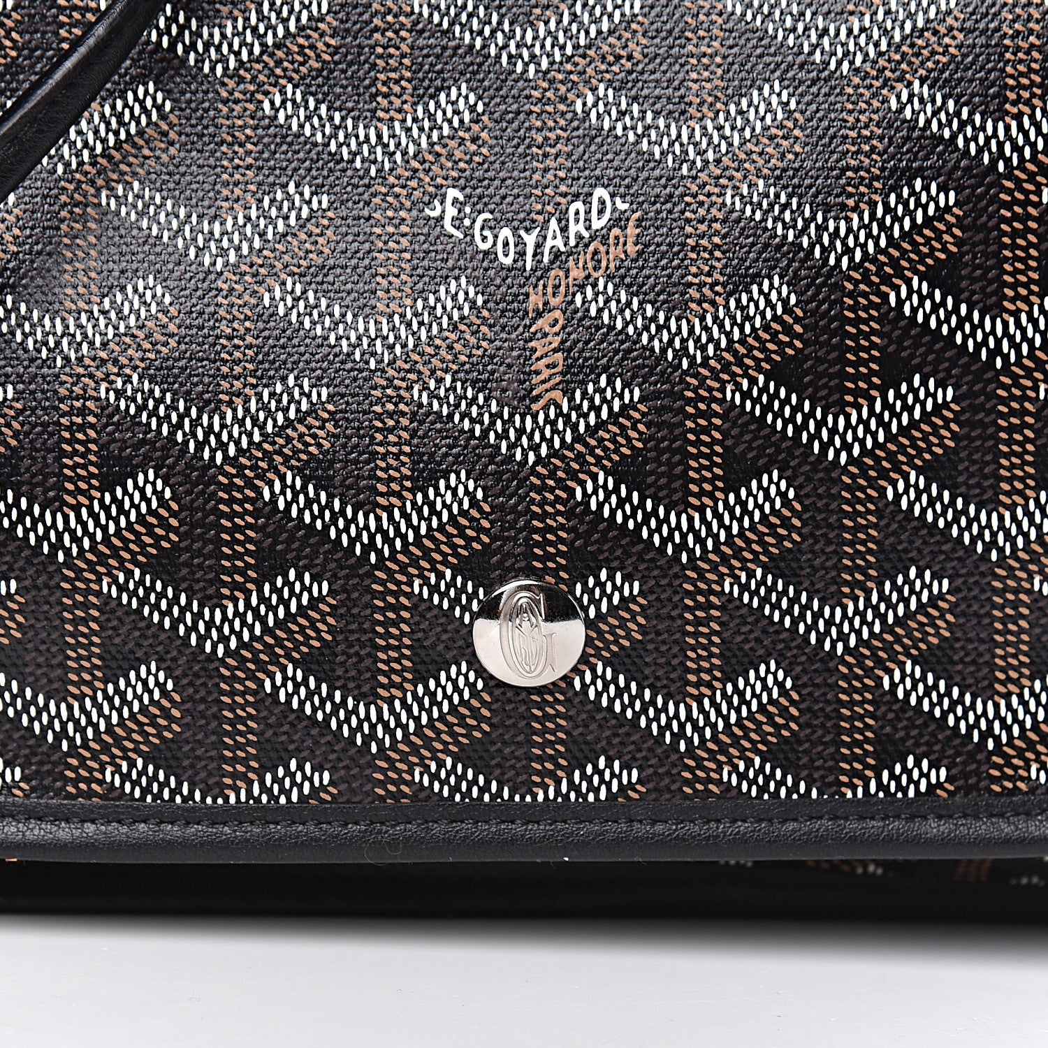 Goyard Goyardine Plumet Wallet Clutch Black 11 of 11