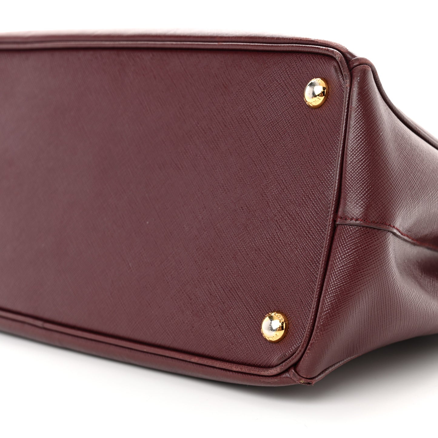 Saffiano Vernice Medium Galleria Double Zip Cerise