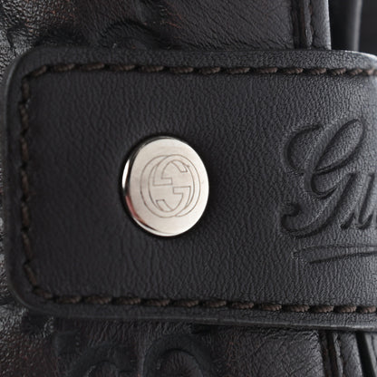 Gucci Guccissima Calfskin Miro Soft Knee High Riding Boots 39 Chocolate 9 of 14