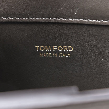 Tom Ford Calfskin T Twist Crossbody Bag Brown 8 of 8