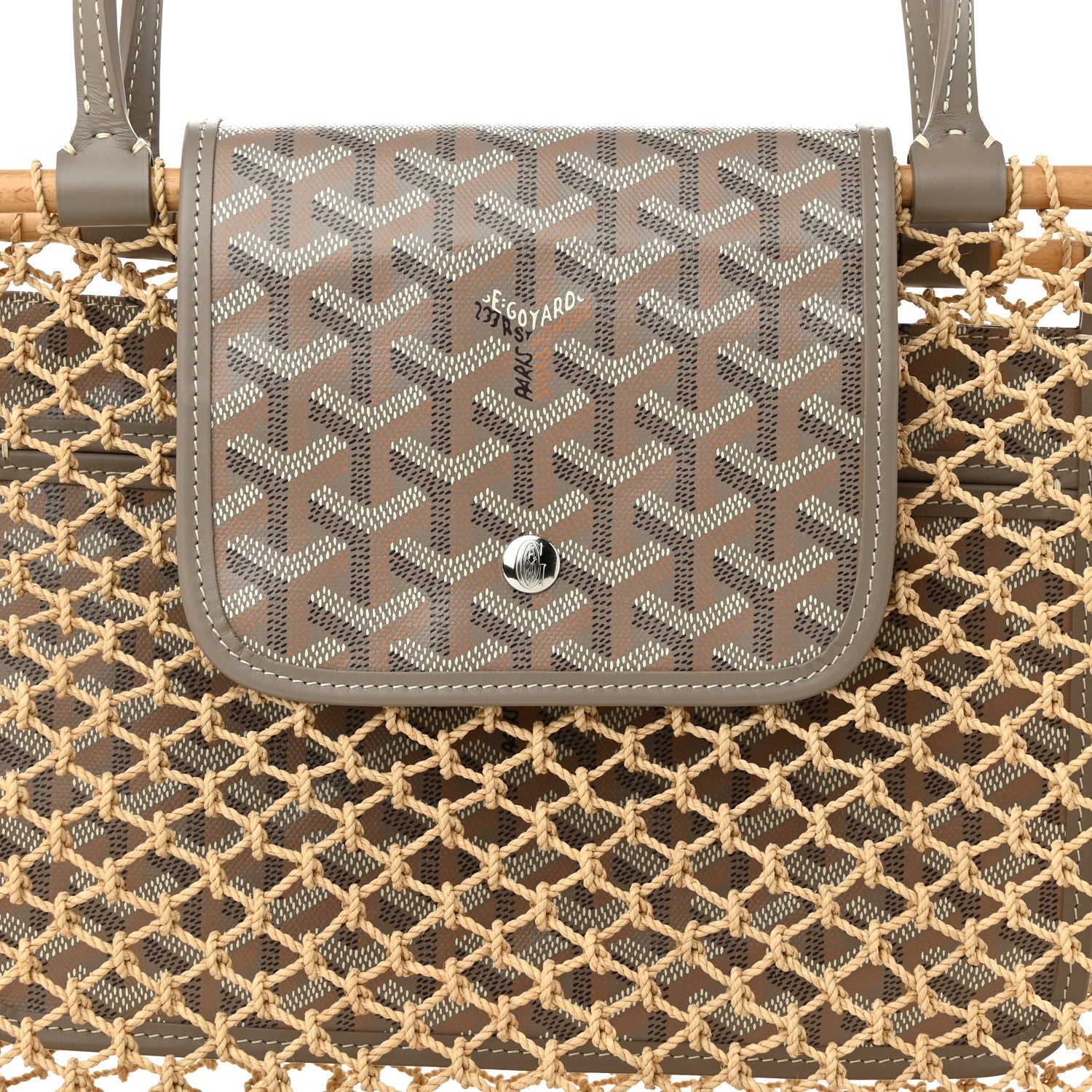 Goyard Goyardine Net Aligre Tote Grege 7 of 9