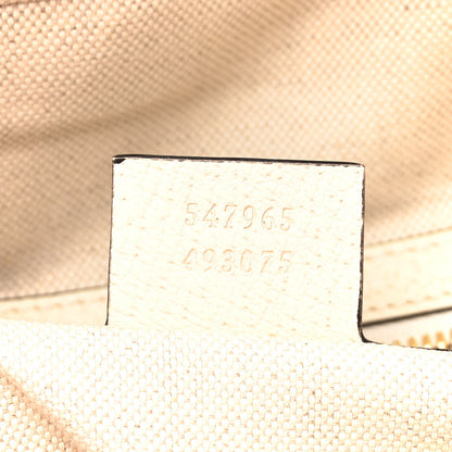Gucci GG Supreme Monogram Flora Web Small Ophidia Day Backpack White 7 of 11