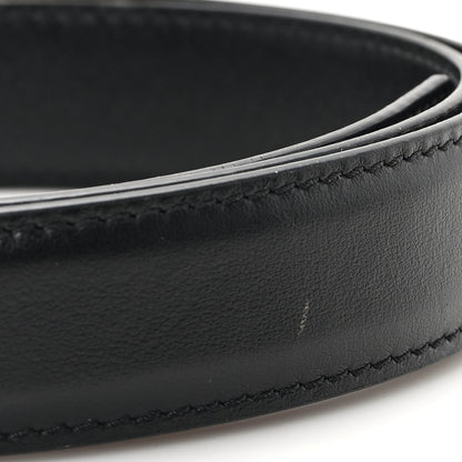 Versace Calfskin La Medusa Skinny 90 36 Belt Black 6 of 6