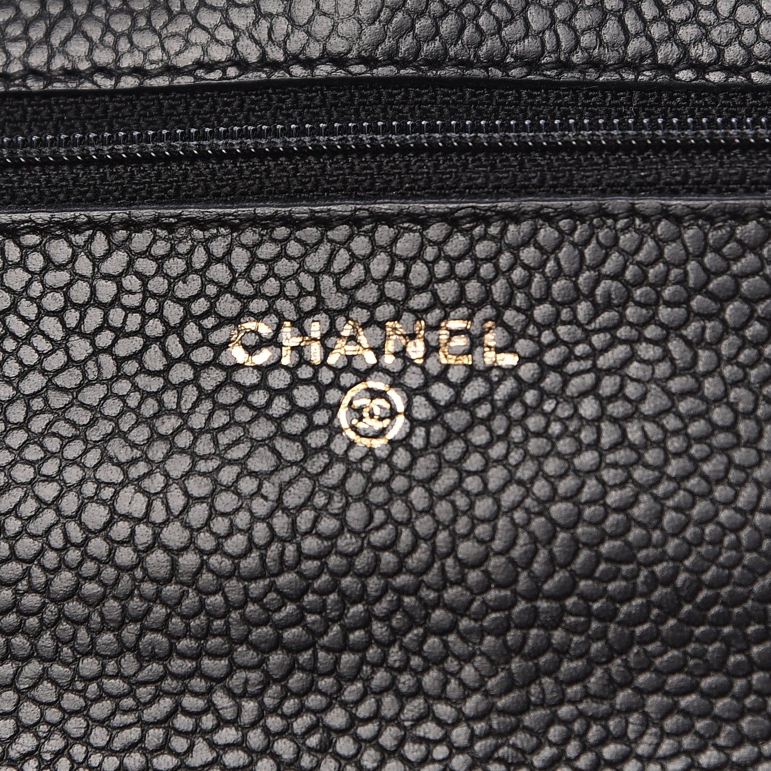 Chanel Caviar Quilted Wallet On Chain WOC Black 6 of 20