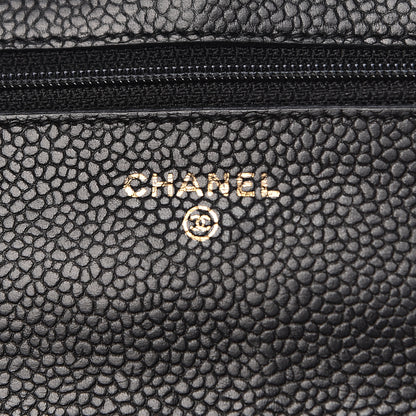 Chanel Caviar Quilted Wallet On Chain WOC Black 6 of 20