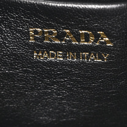 Prada Soft Calfskin Arque Shoulder Bag Ardesia 6 of 10