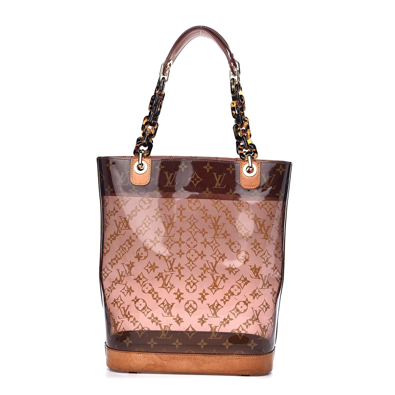 Louis Vuitton Vinyl Cabas Sac Ambre MM 1 of 13