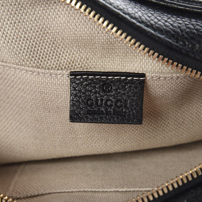 Gucci Pebbled Calfskin Small Soho Disco Bag Black 6 of 7