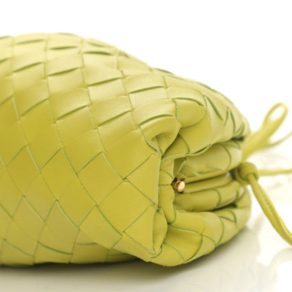 Bottega Veneta Nappa Intrecciato The Mini Pouch Kiwi 10 of 10