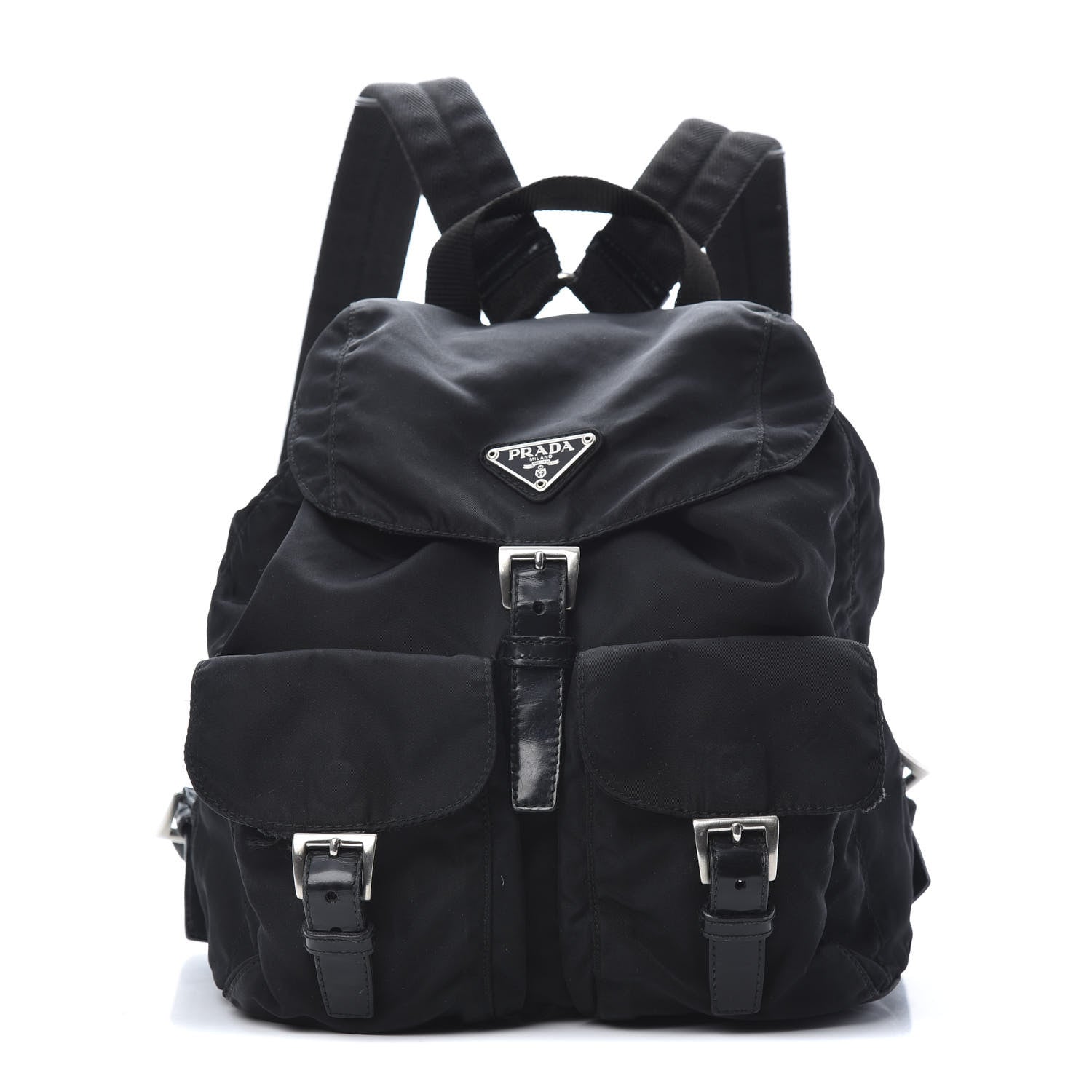 Prada Nylon Vela Small Backpack Black 1 of 13
