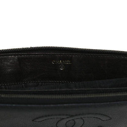 Chanel Caviar Large Timeless CC Zip Around Wallet Black 6 of 16