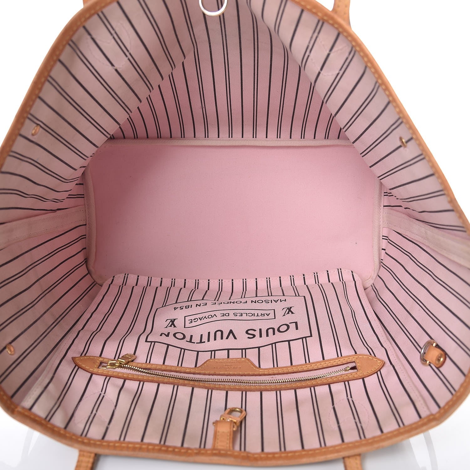 Louis Vuitton Monogram Neo Neverfull MM Rose Ballerine 5 of 22