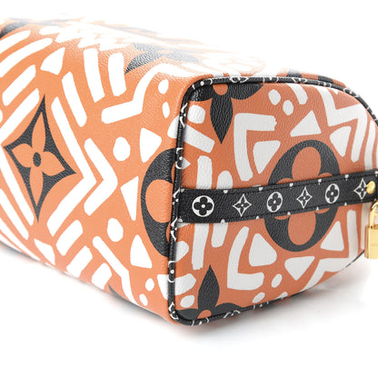 Louis Vuitton Monogram Giant Crafty Speedy Bandouliere 25 Creme Caramel 7 of 9