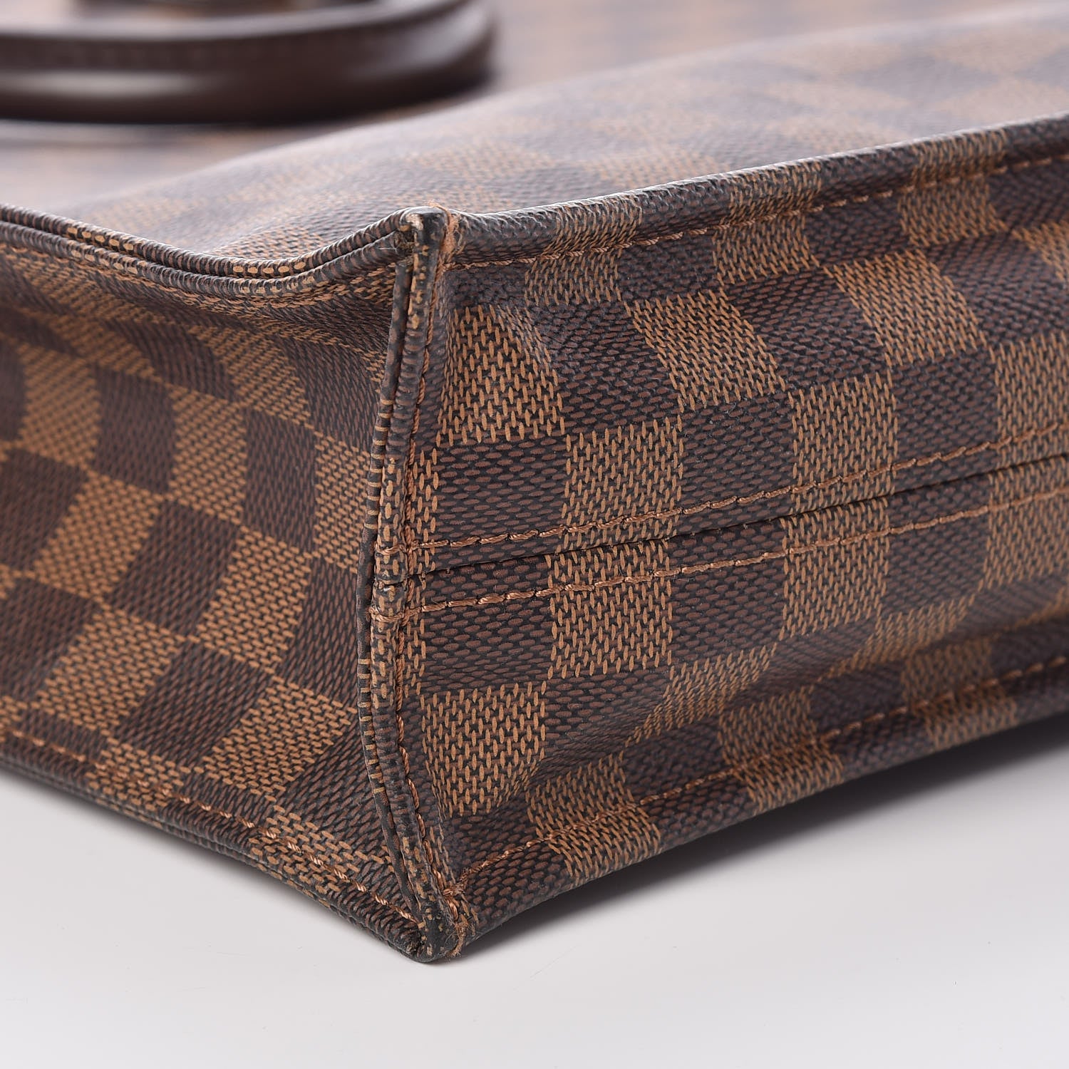 Louis Vuitton Damier Ebene Sac Plat 7 of 8