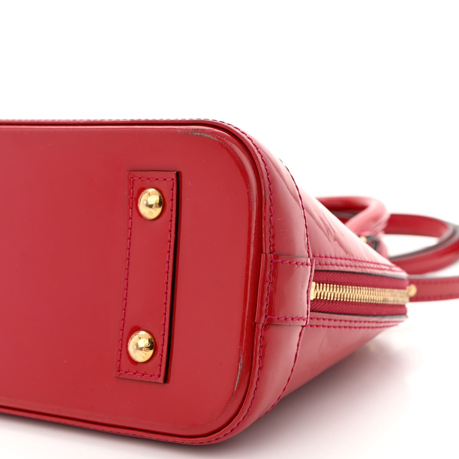 Louis Vuitton Vernis Alma BB Rose Indien 10 of 13