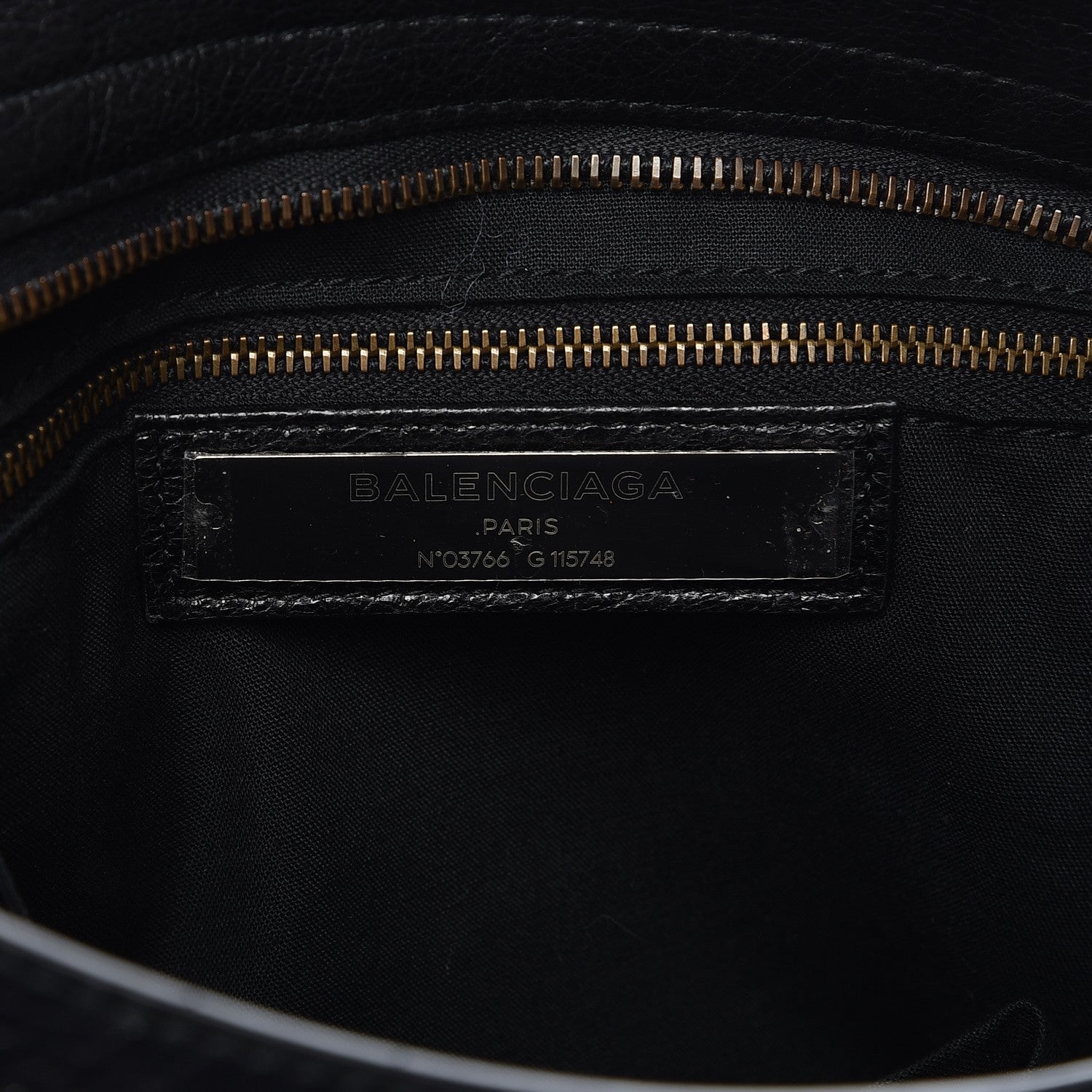 Balenciaga Agneau Classic Hardware City Black 7 of 8