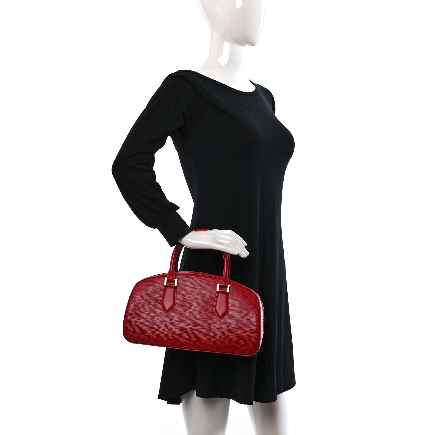 Louis Vuitton Epi Jasmin Castillan Red 3 of 8
