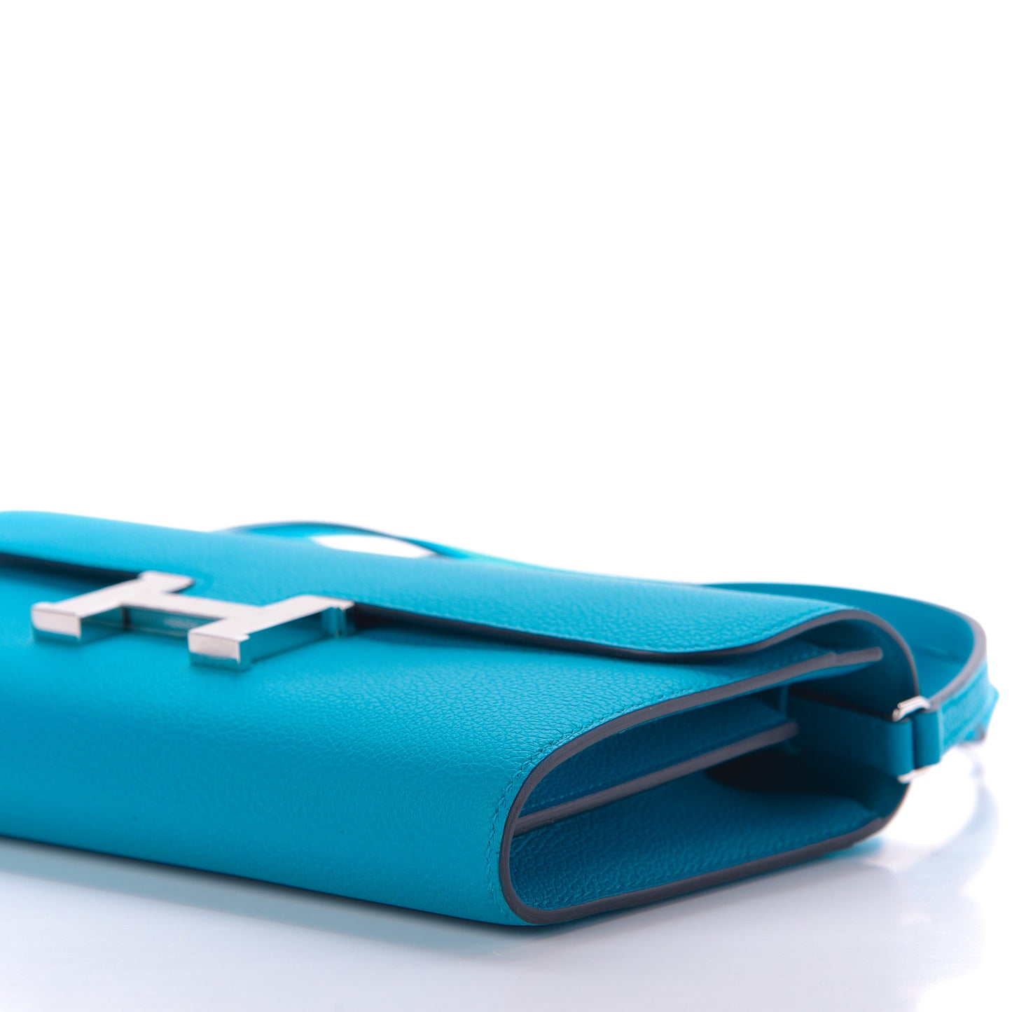 Evercolor Constance Wallet To Go Blue Zanzibar