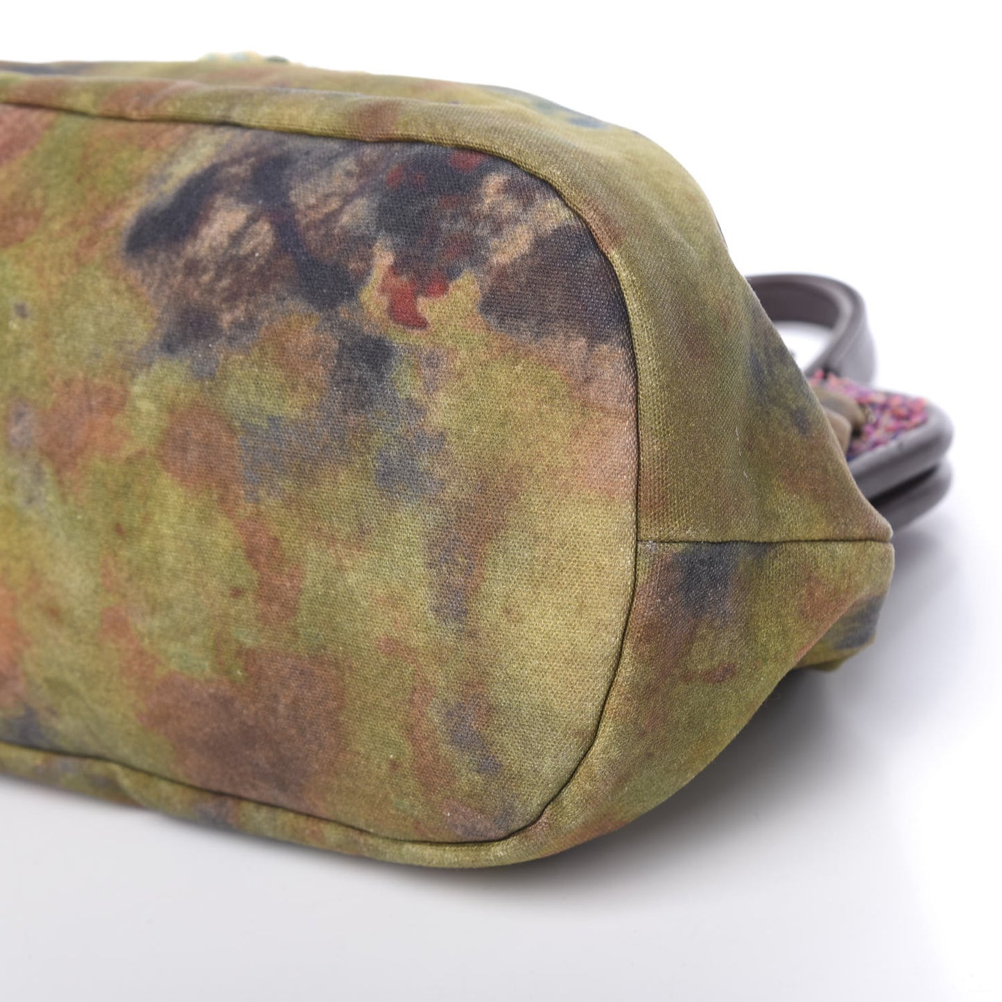 Washed Toile Graffiti On The Pavements Bowler Khaki Multicolor