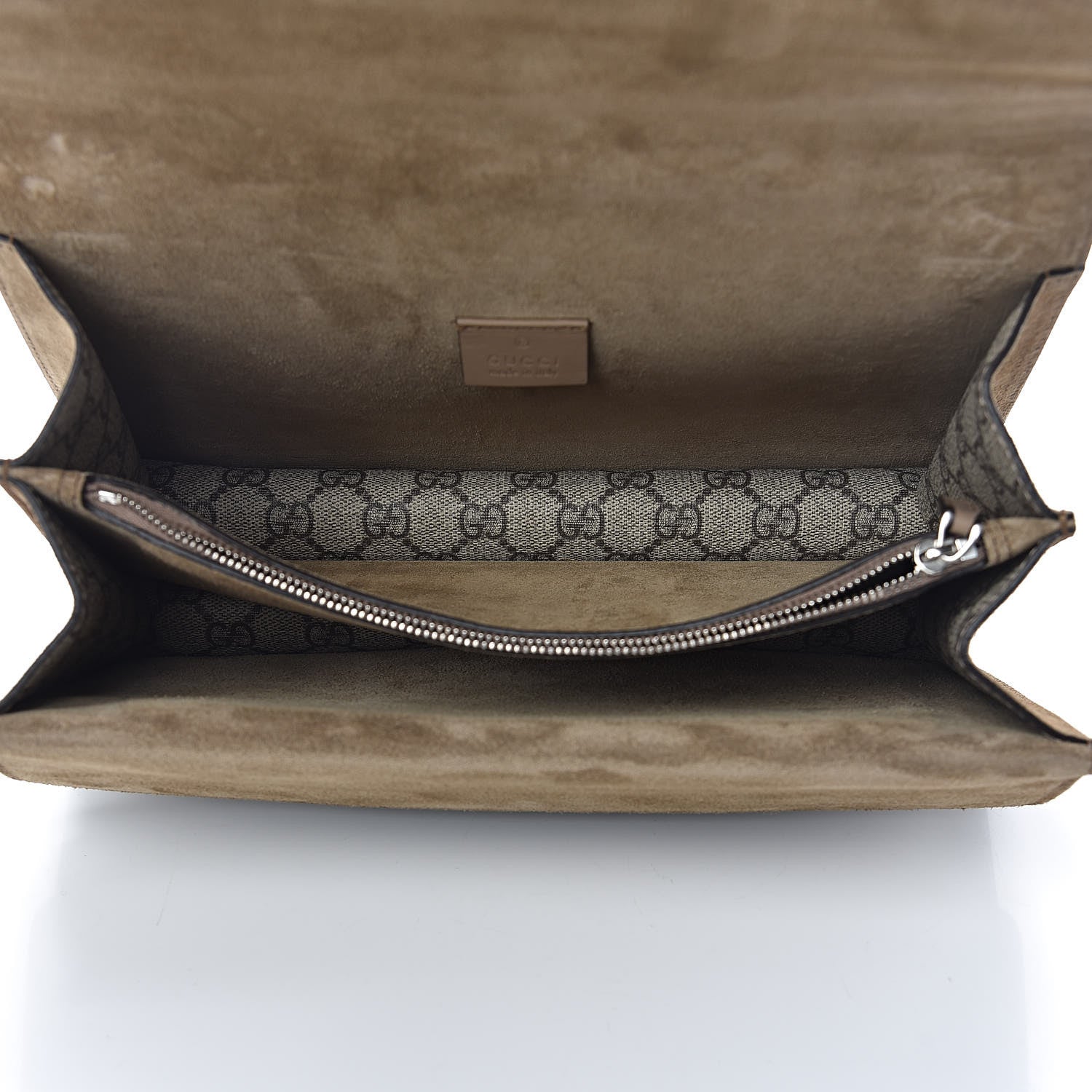 Gucci GG Supreme Monogram Small Dionysus Shoulder Bag Taupe 5 of 10