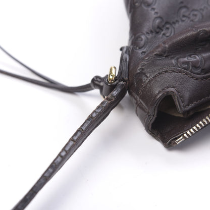 Gucci Guccissima Large Bree Hobo Dark Brown 9 of 16