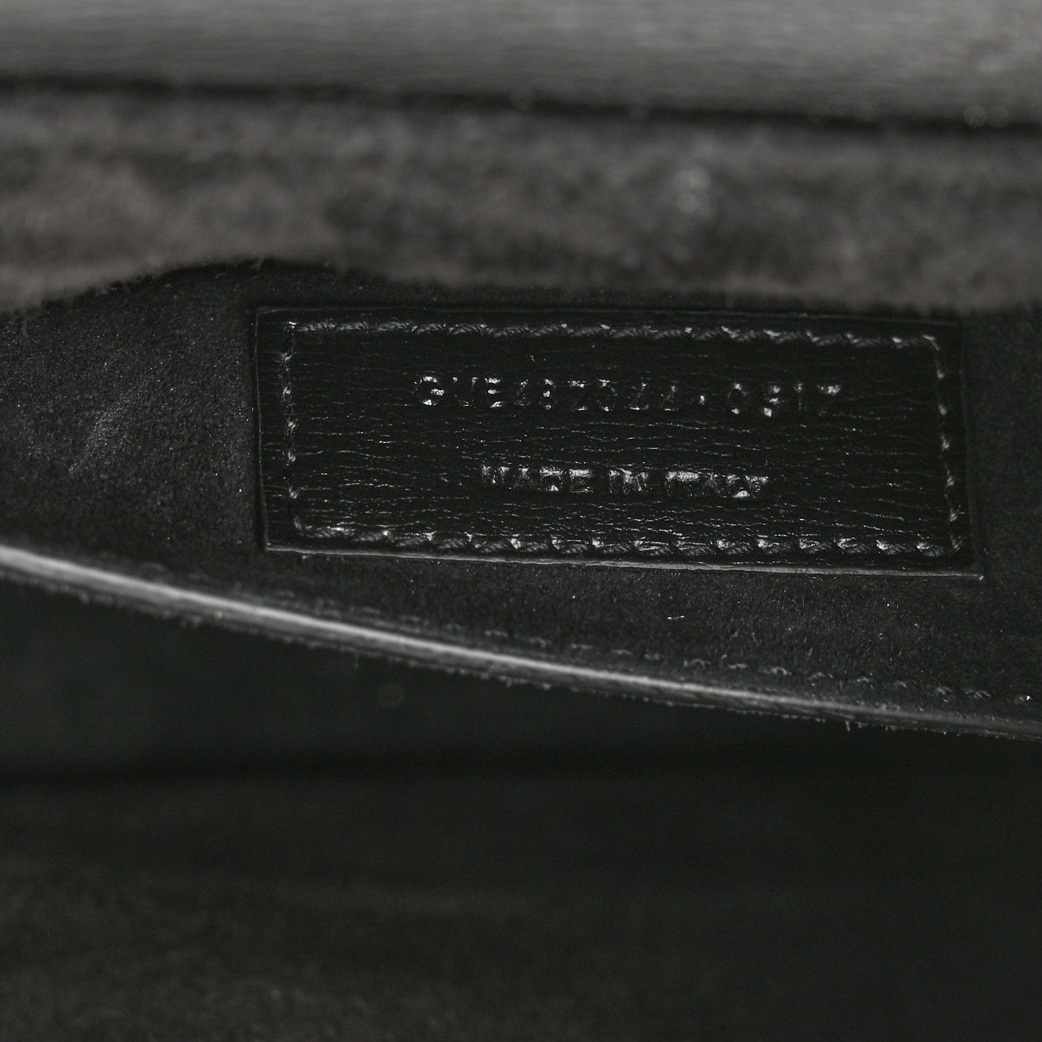 Saint Laurent Smooth Calfskin Suede Medium Bellechasse Black 8 of 14