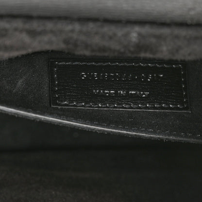 Saint Laurent Smooth Calfskin Suede Medium Bellechasse Black 8 of 14