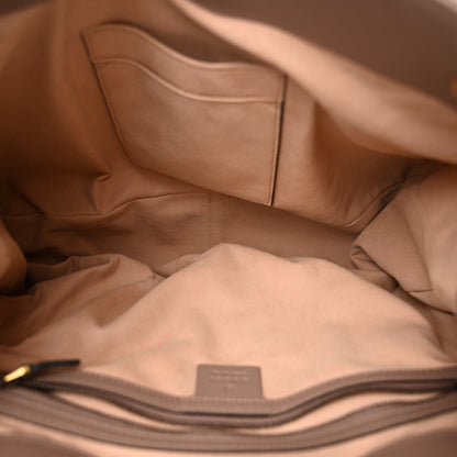 Gucci Calfskin Matelasse Medium GG Marmont Shoulder Tote Bag Porcelain Rose 5 of 10