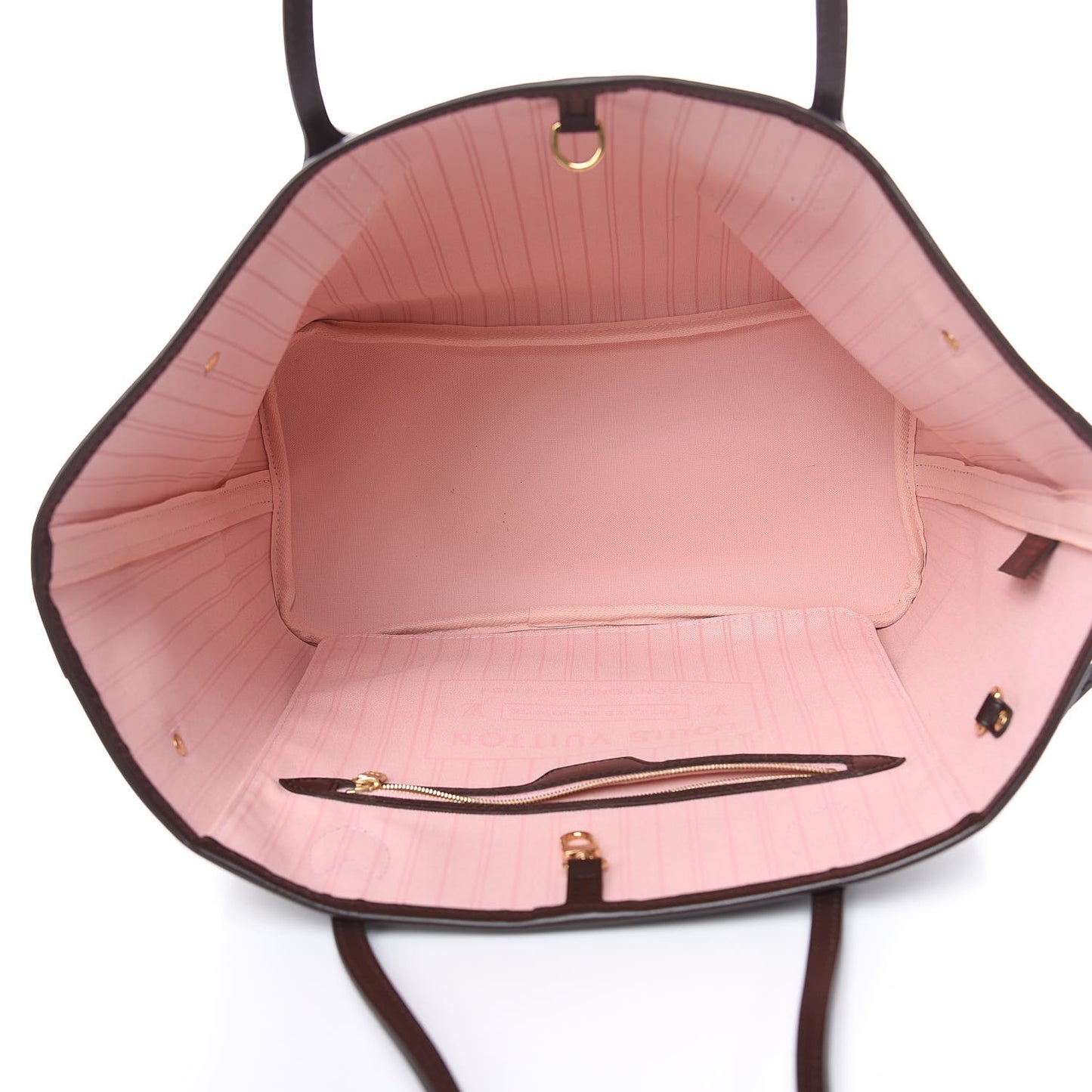 Damier Ebene Neo Neverfull MM Rose Ballerine