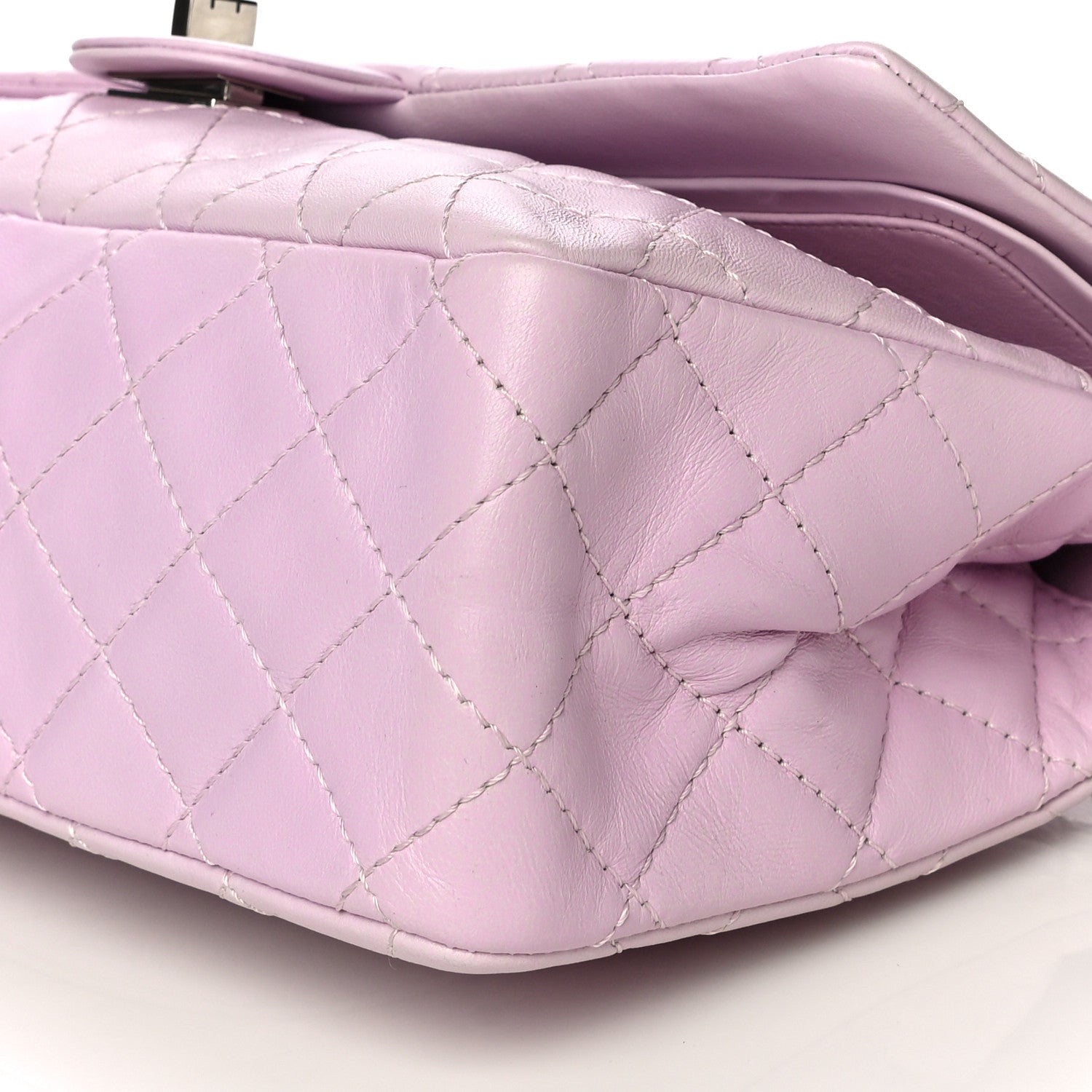 Chanel Lambskin Quilted 2.55 Reissue 226 Flap Pink 12 of 24