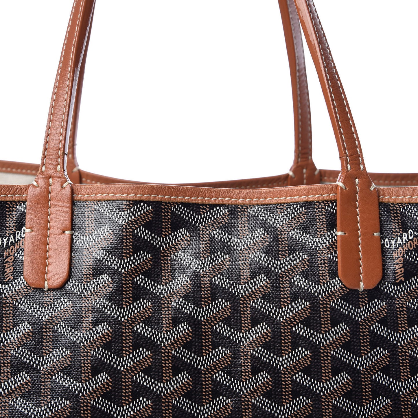 Goyardine Saint Louis PM Black Gold