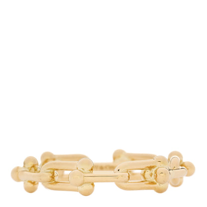 Tiffany 18K Yellow Gold Hardwear Micro Link Ring 57 8 1 of 5