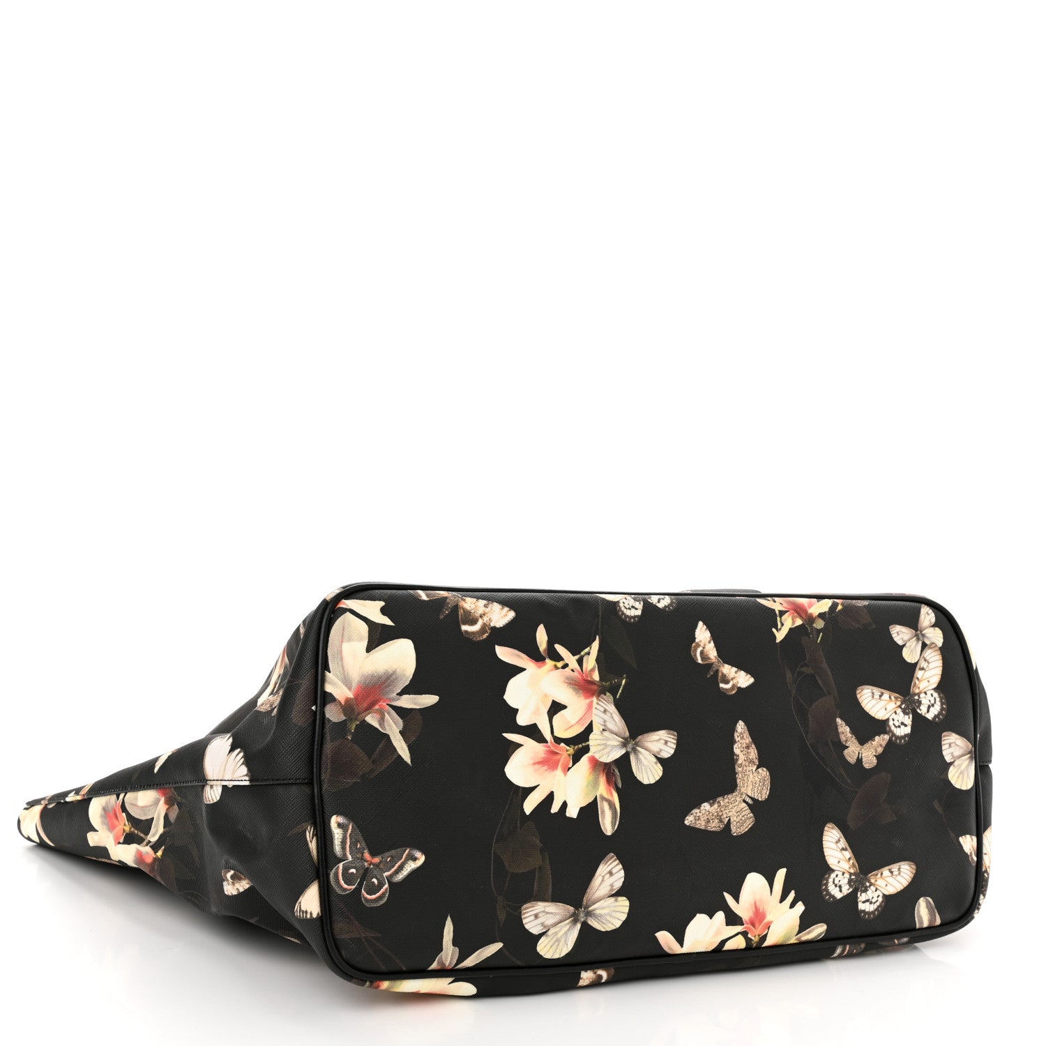 Givenchy Textured Coated Canvas Magnolia and Moth Print Large Antigona Tote 4 of 9