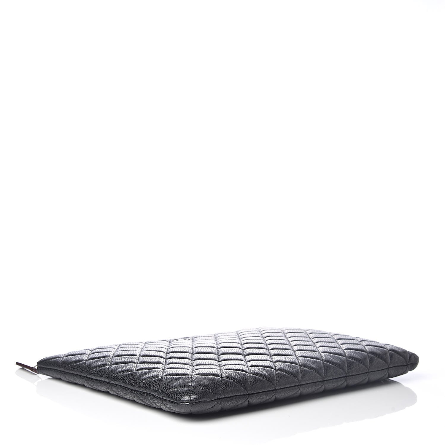 Chanel Caviar Quilted Large Cosmetic Case Black 4 of 8