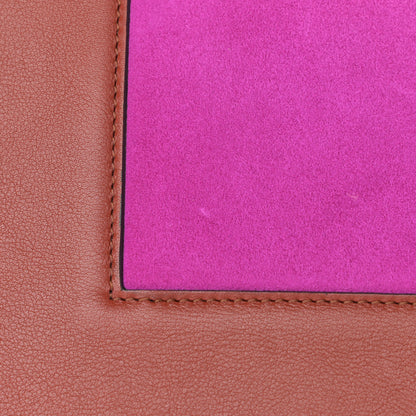 Celine Suede Calfskin Medium Frame Shoulder Bag Brick 23 of 23