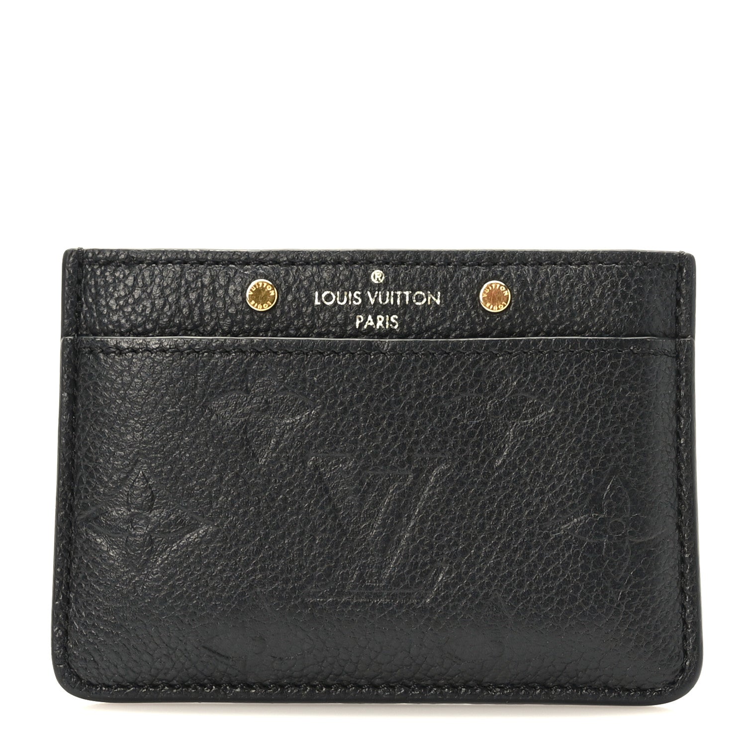 Louis Vuitton Empreinte Card Holder Black 1 of 6