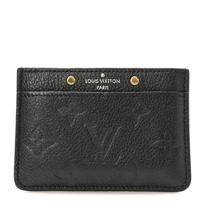 Louis Vuitton Empreinte Card Holder Black 1 of 6