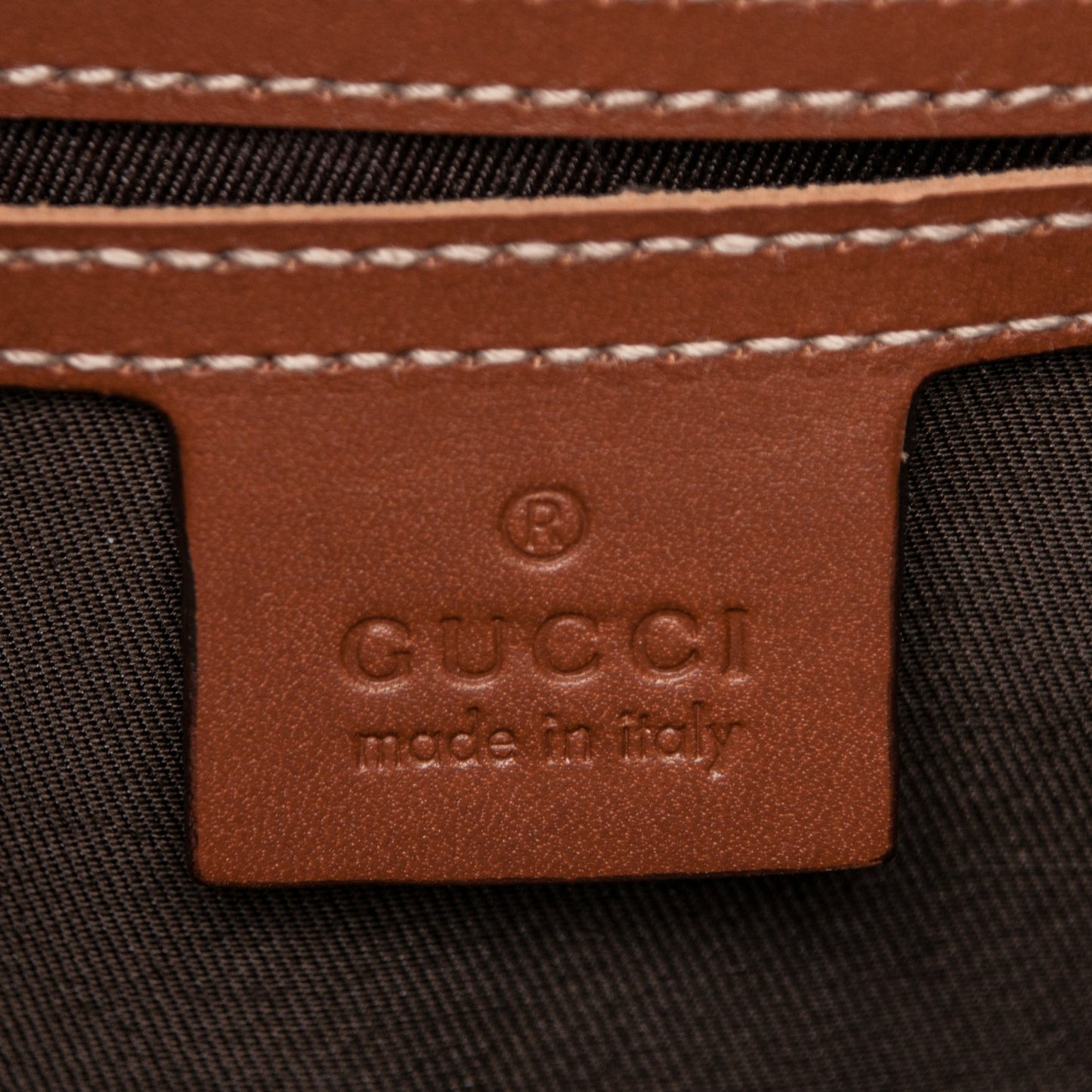 GG Plus Monogram Medium Joy Shoulder Bag Brown