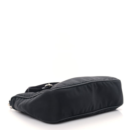 Prada Nylon Re-Edition 2005 Shoulder Bag Black 4 of 9