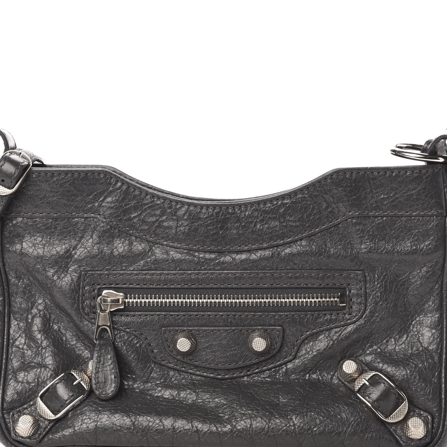 Balenciaga Agneau Giant 12 Silver Hardware Hip Gris Fossile 12 of 12