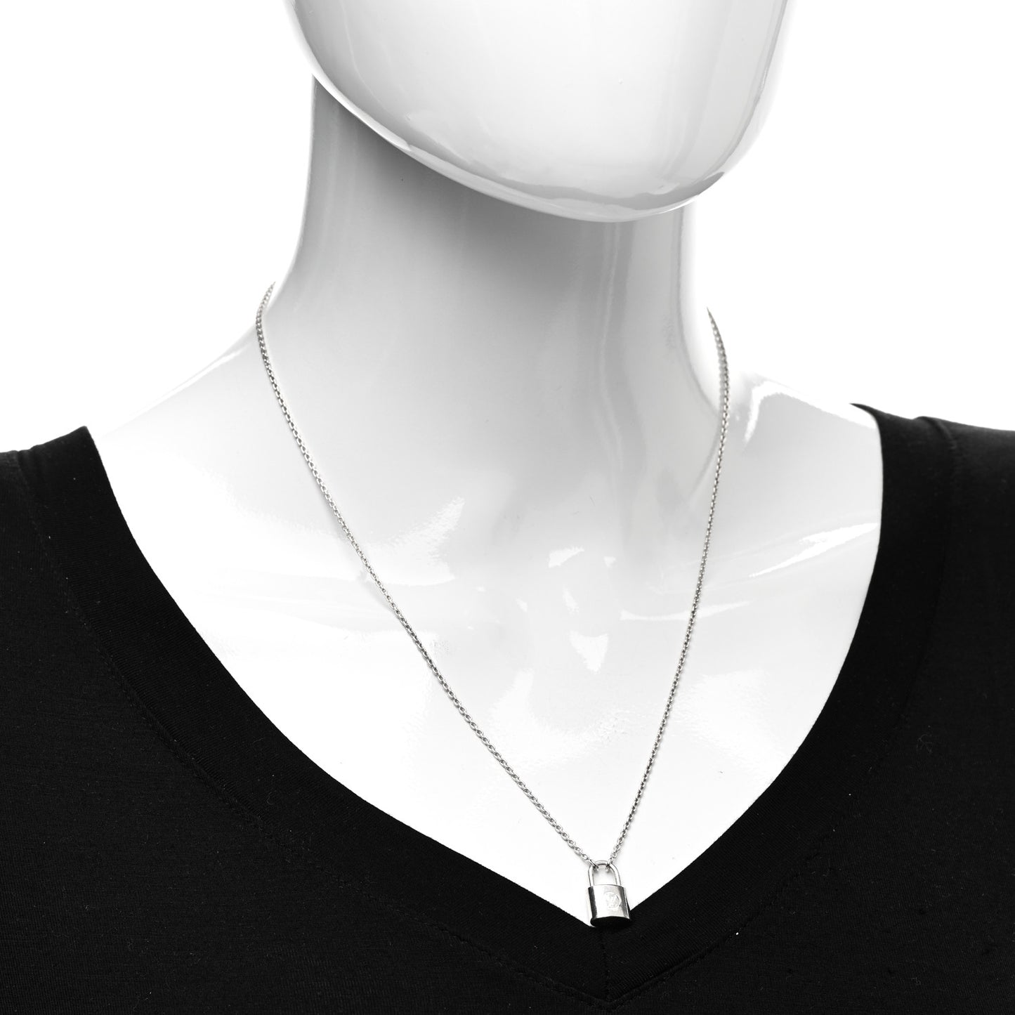 Sterling Silver Lockit Necklace