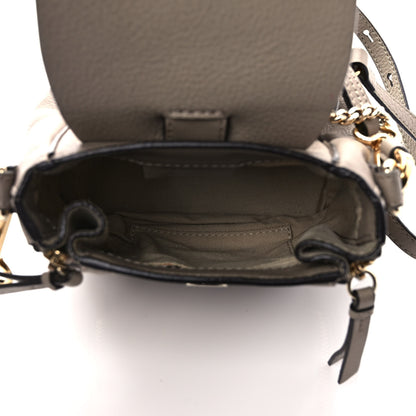Chloe Suede Calfskin Mini Faye Backpack Motty Grey 5 of 11