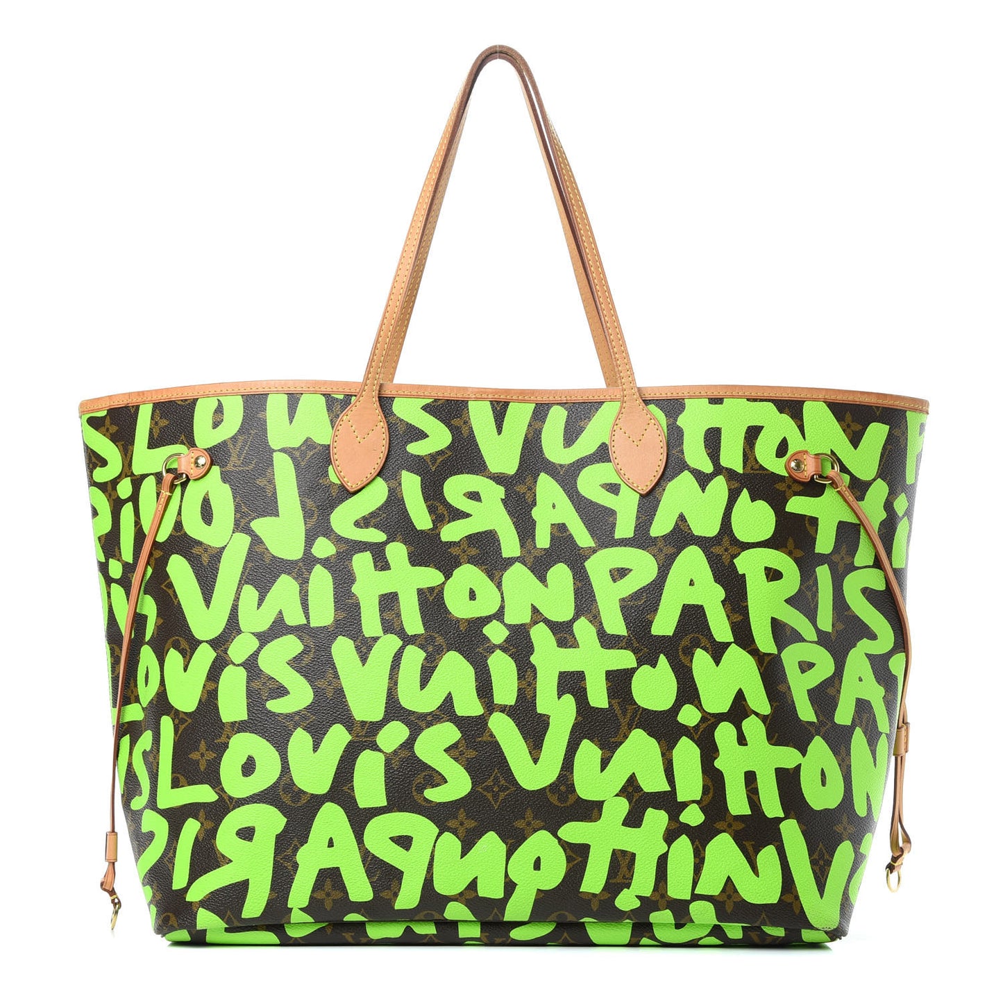 Monogram Graffiti Neverfull GM Green
