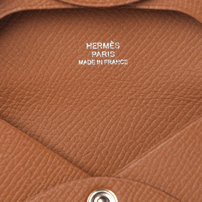 Hermes Epsom Bastia Coin Purse Gold 6 of 8