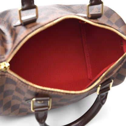 Louis Vuitton Damier Ebene Speedy Bandouliere 25 6 of 9