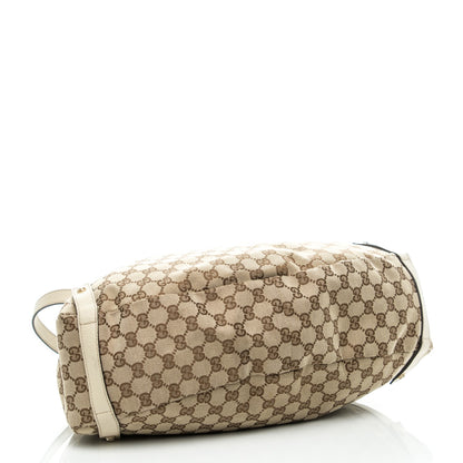Gucci Monogram Medium Abbey Shoulder Bag Off White 4 of 7