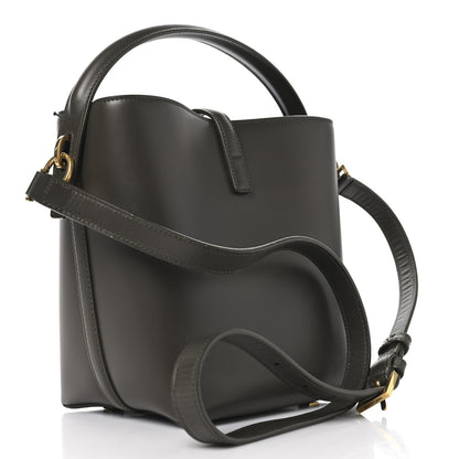 Saint Laurent Shiny Calfskin Le 37 Bucket Bag Deep Musk 3 of 11