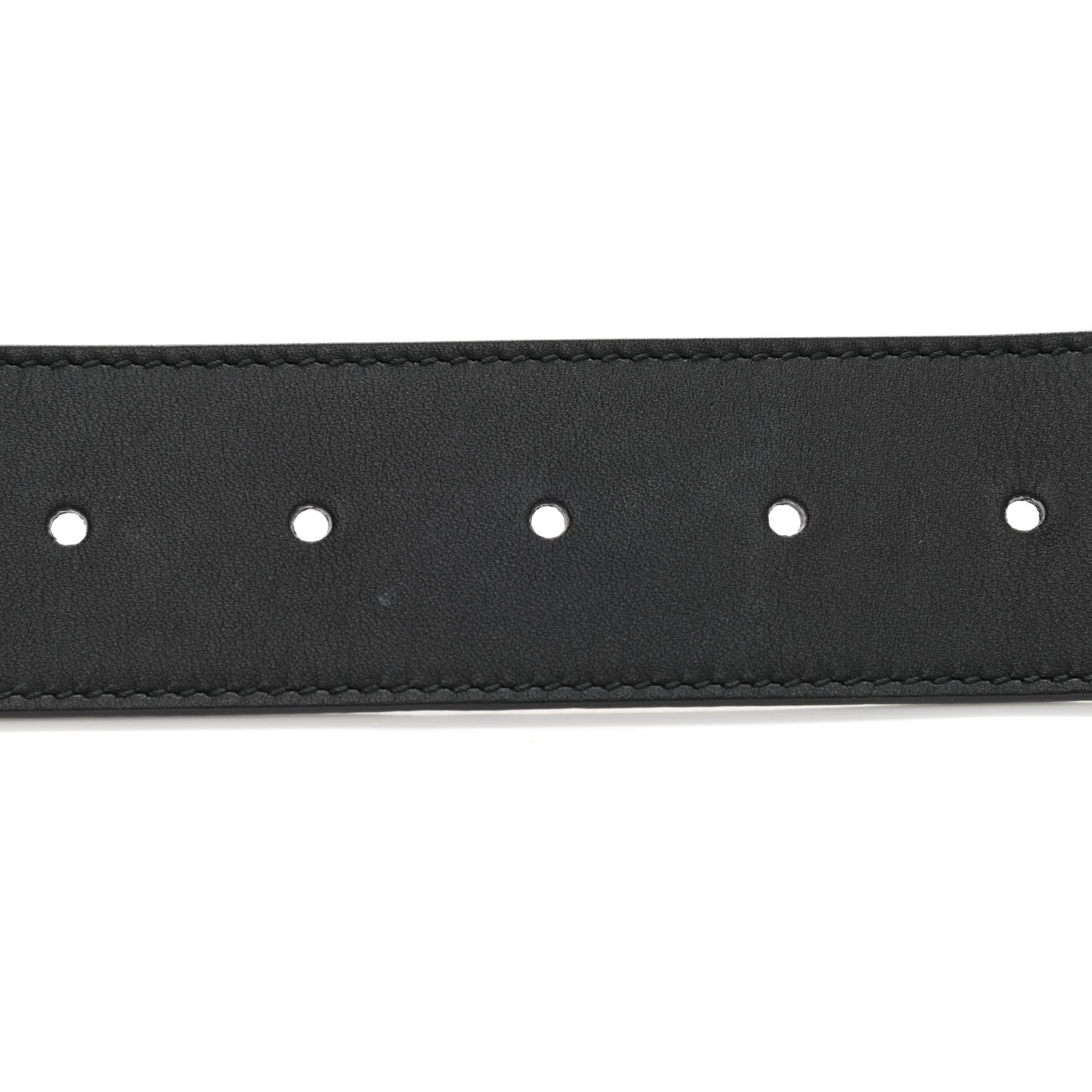 Gucci Calfskin Double G 40mm Belt 75 30 Black 4 of 5